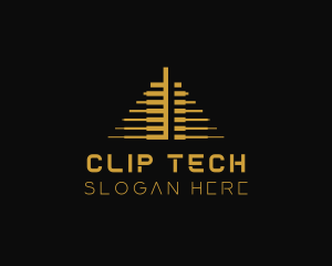 Pyramid Tech Investment logo design