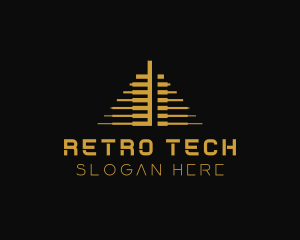 Pyramid Tech Investment logo design