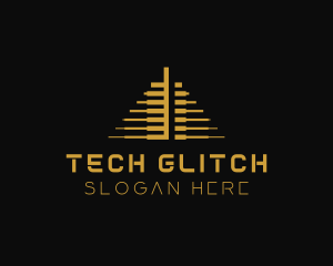 Pyramid Tech Investment logo design