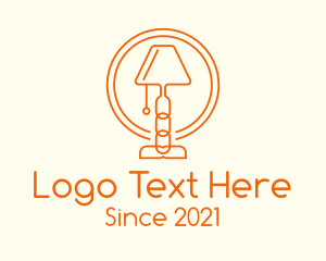 Chain Desk Lamp Logo