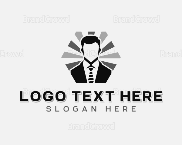 Professional Business Manager Logo