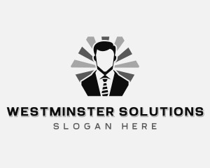 Professional Business Manager Logo