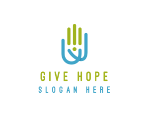 Donation - Hand Aid Philanthropy logo design