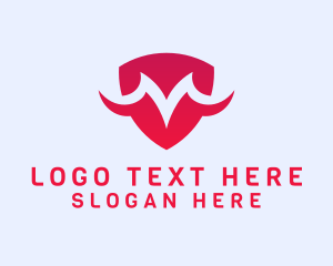 Online Security - Modern Business Letter M logo design