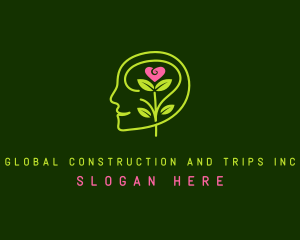 Neurology - Human Mind Flower logo design