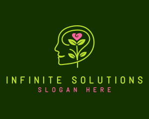 Medication - Human Mind Flower logo design