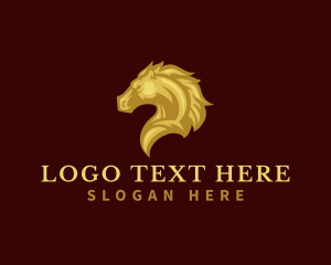 Trainer - Equine Stallion Horse logo design