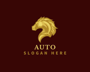 Equine Stallion Horse  Logo
