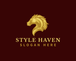 Ranch - Equine Stallion Horse logo design