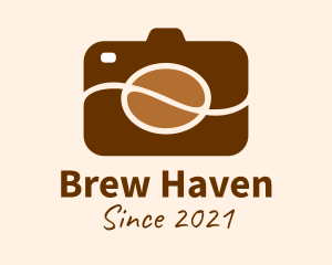 Coffee Bean Camera  logo design