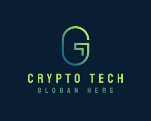 Crypto - Digital Crypto App logo design