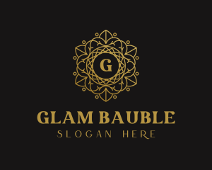 Luxury Flower Lettermark logo design