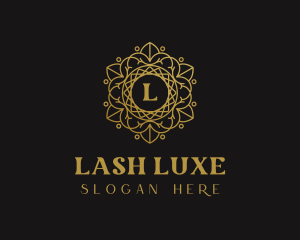 Luxury Flower Lettermark logo design