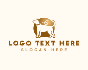 Dog Canine Training logo design