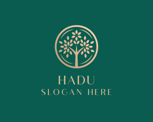 Treatment - Organic Luxury Tree logo design