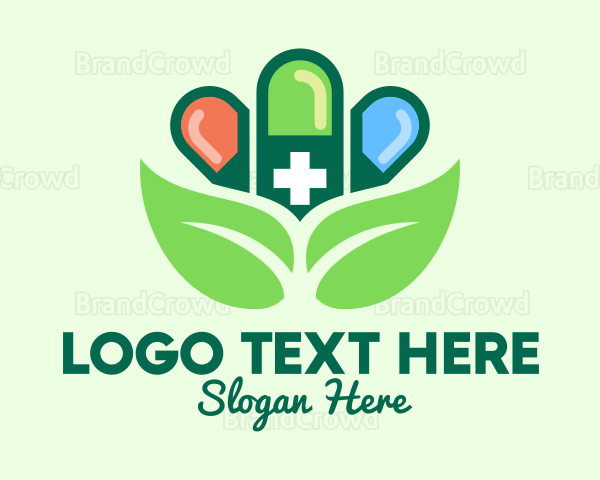 Herbal Pills Pharmacy Logo