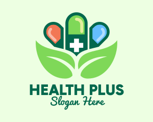 Pharmacy - Herbal Pills Pharmacy logo design