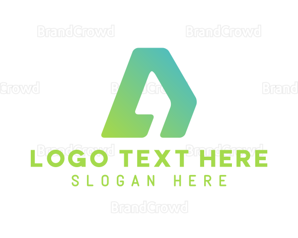 Modern Business Letter A Logo