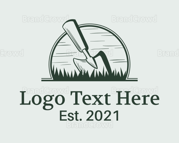 Lawn Yard Gardener Logo