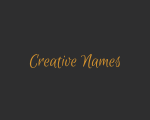 Name - Premium Signature Script logo design