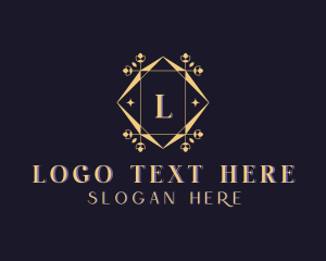 Interior Design - Floral Beauty Event logo design