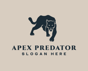 Predator - Wild Panther Predator logo design