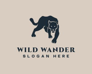 Wild Panther Predator  logo design