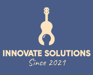 Idea - Guitar Music Idea logo design