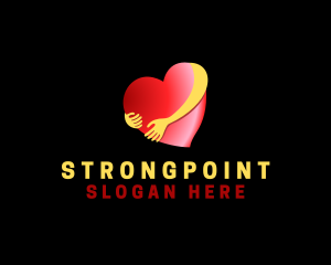 Adoption - Heart Love Foundation logo design