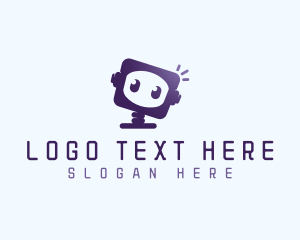 Cute - Digital Robot Tech logo design