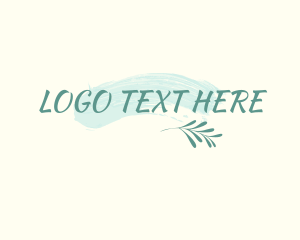 Leaf - Generic Wellness Spa Business logo design