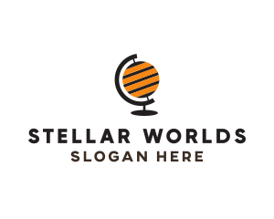 Bee Globe World logo design