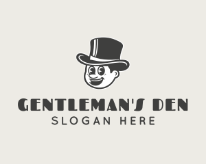 Top Hat Gentleman logo design