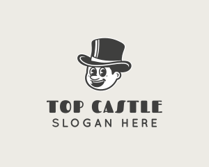 Top Hat Gentleman logo design