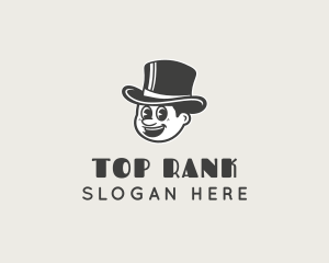 Top Hat Gentleman logo design