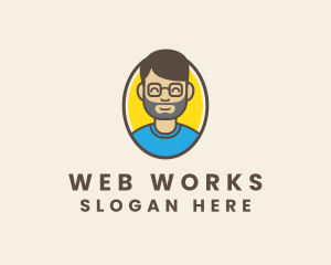 Web - Cyber Web Developer logo design