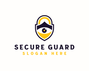 Eye Lock Security logo design