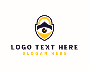 Security - Eye Lock Security logo design