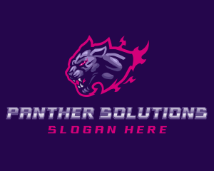 Panther Beast Predator logo design