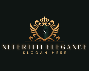 Luxury Crown Crest logo design