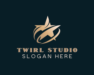 Star Art Studio Agency logo design