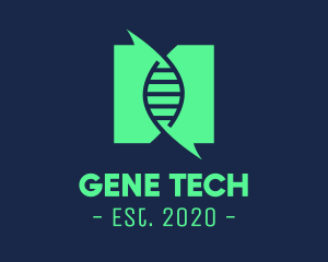 Green DNA Testing logo design