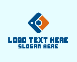 Dot - Digital Camera App logo design
