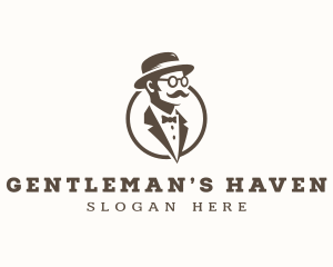 Gentleman Grooming Menswear logo design