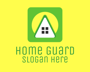 Green Home Application logo design