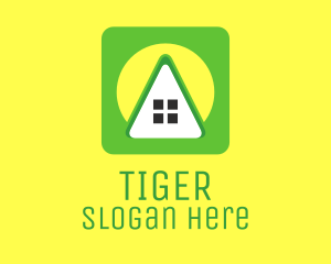 Subdivision - Green Home Application logo design