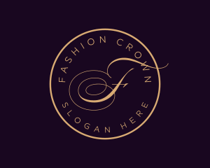 Signature Script Fashion Tailoring logo design