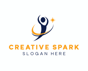 Inspire - Human Star Recreational logo design