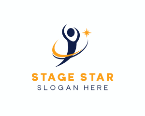 Human Star Recreational logo design