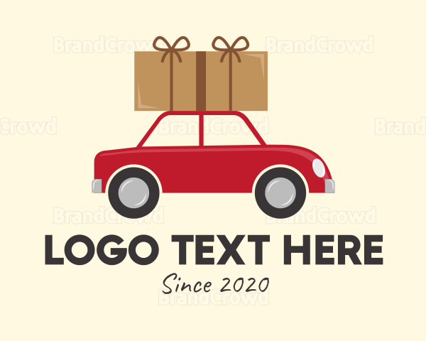 Package Moving Car Logo